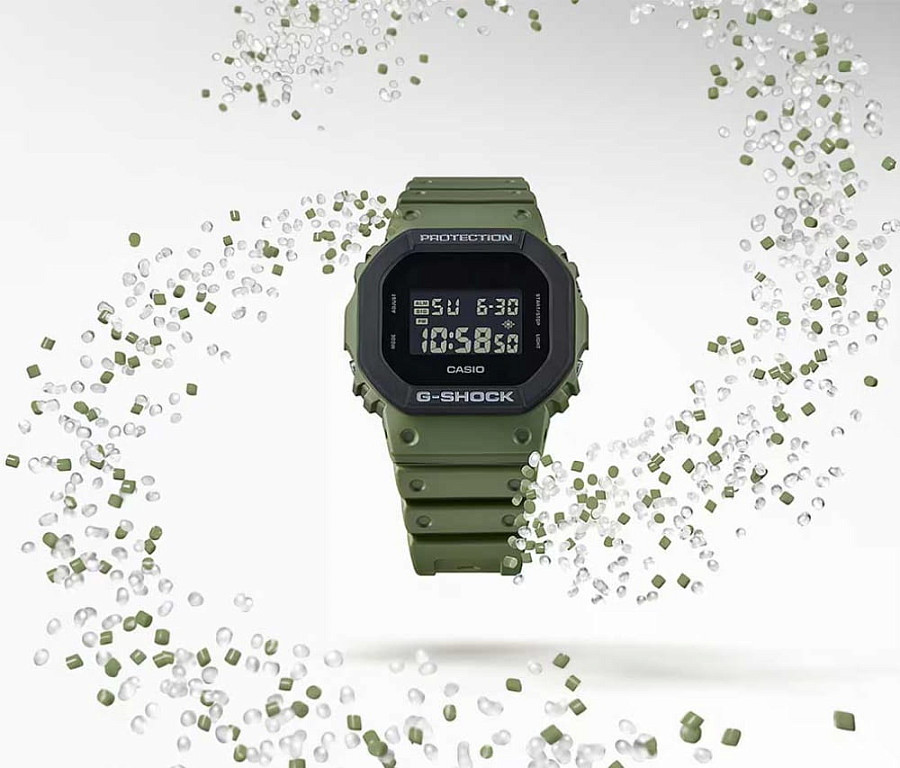 Часы Casio G-Shock DW-5610UU-3 — пластик, мужские