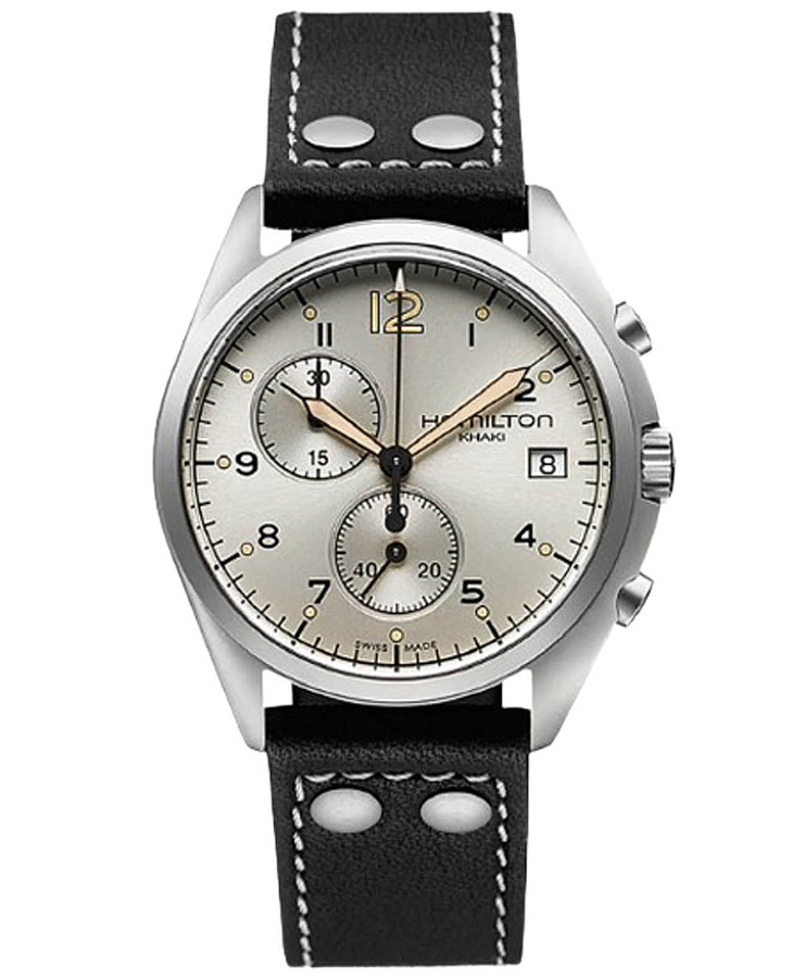 Часы Hamilton Khaki Aviation Pilot Pioneer Chrono H76512755 — мужские