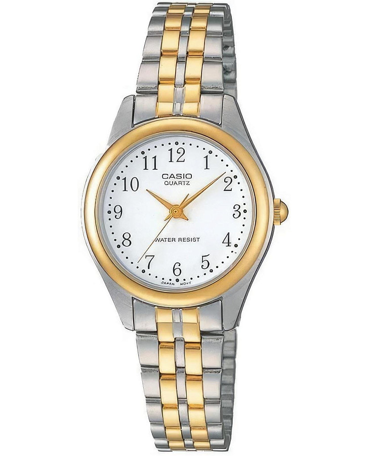 Часы Casio Collection LTP-1129G-7B — женские, белый