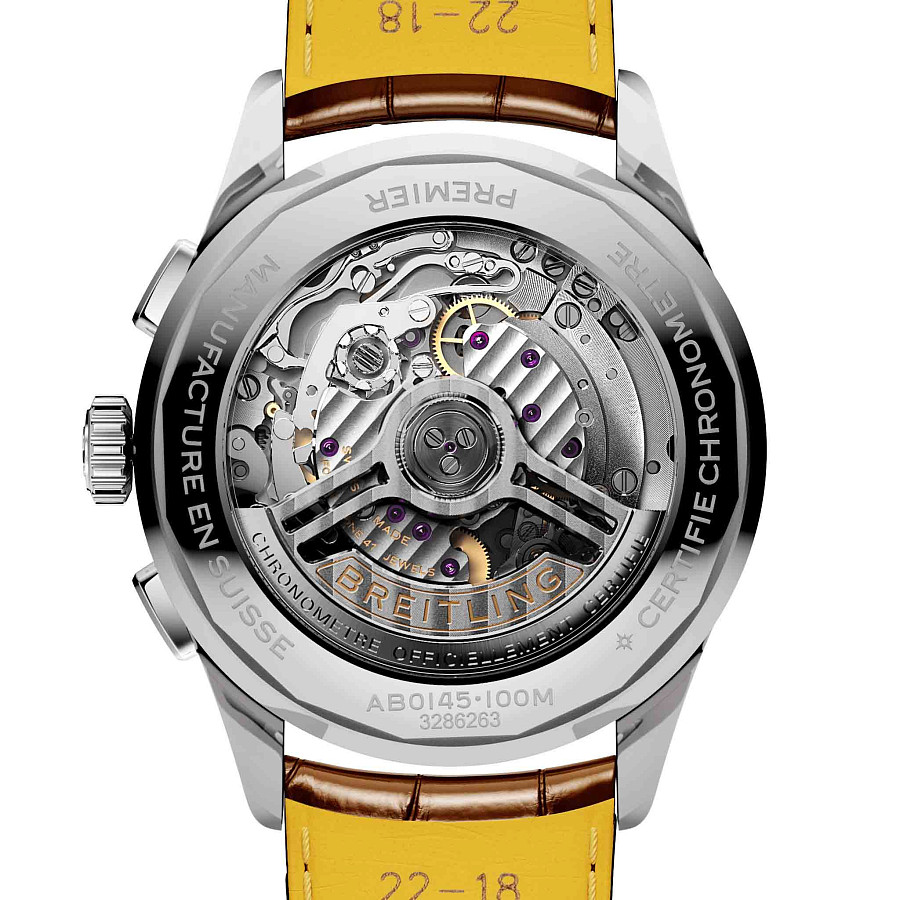 Часы Breitling Premier B01 Chronograph 42 AB0145171C1P1 — механические, металл сталь