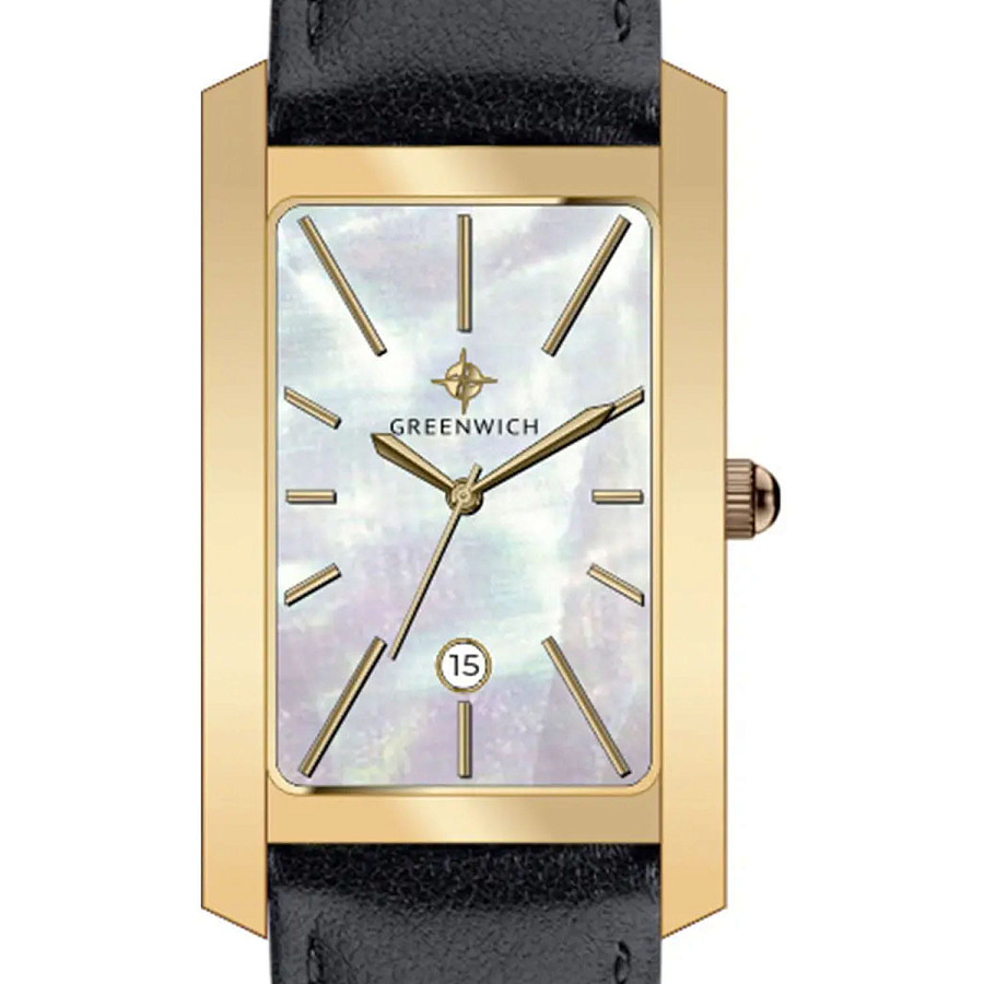 Часы Greenwich Vesta GW 511.21.13 — кварцевые, сталь металл
