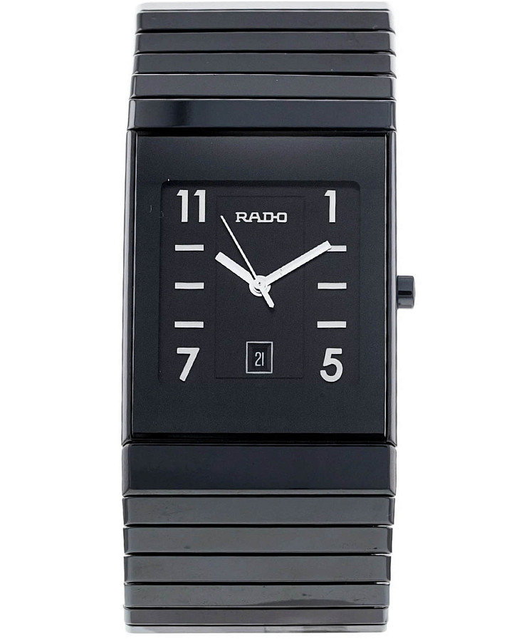 Часы Rado Ceramica R21347202 — женские, черный