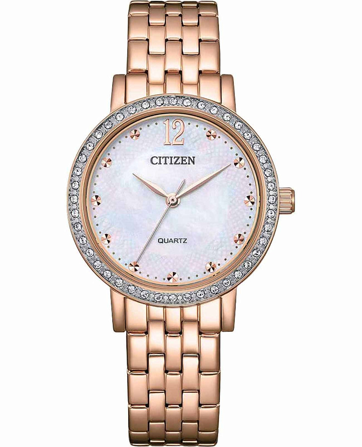 Часы Citizen Elegance EL3108-53D — женские, перламутровый
