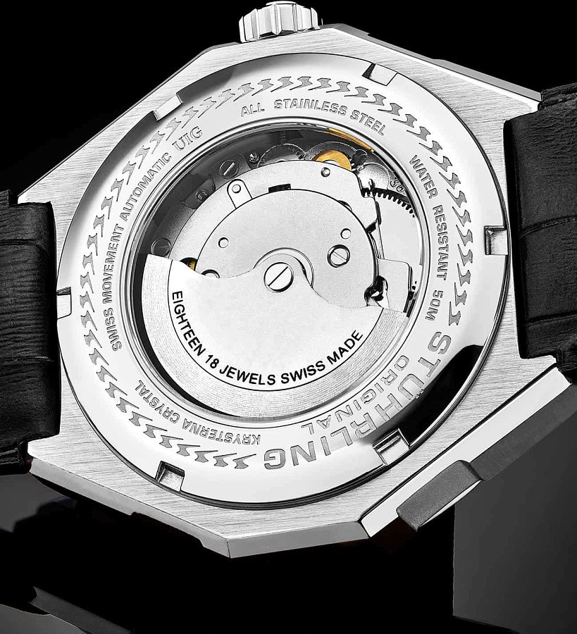 Часы Stuhrling Legacy 379.01 — кожаный, мужские