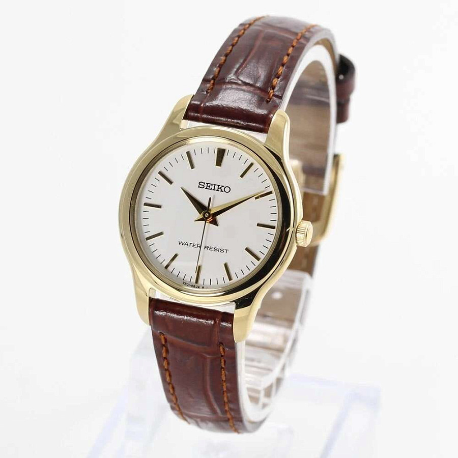 Часы Seiko Spirit SSXP002 — кожаный, женские