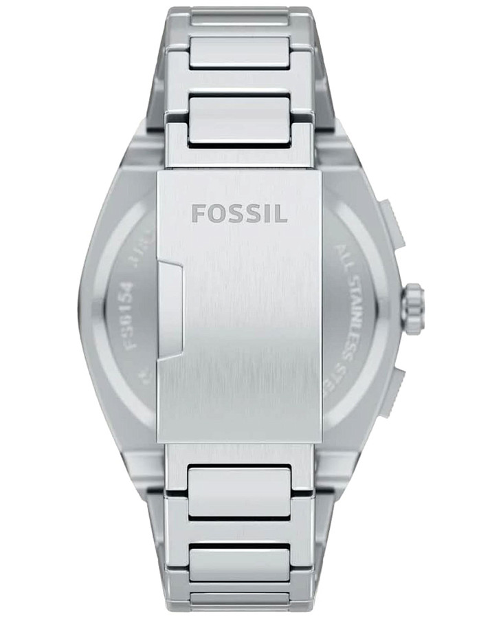 Часы Fossil Everett FS6154 — металл сталь, США