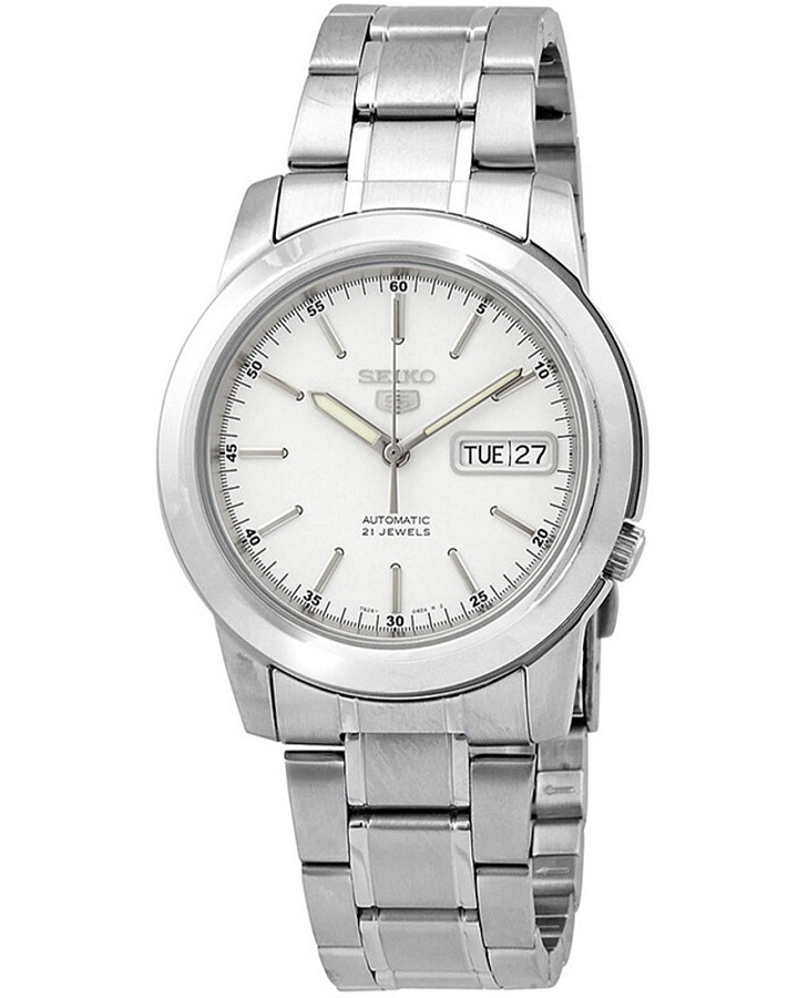 Часы Seiko 5 Regular SNKE49K1 — мужские, белый