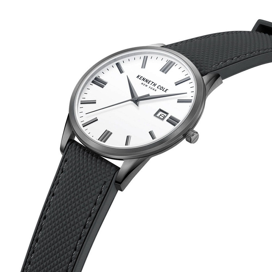 Часы Kenneth Cole Classic KCWGN2233603 — белый, сталь металл