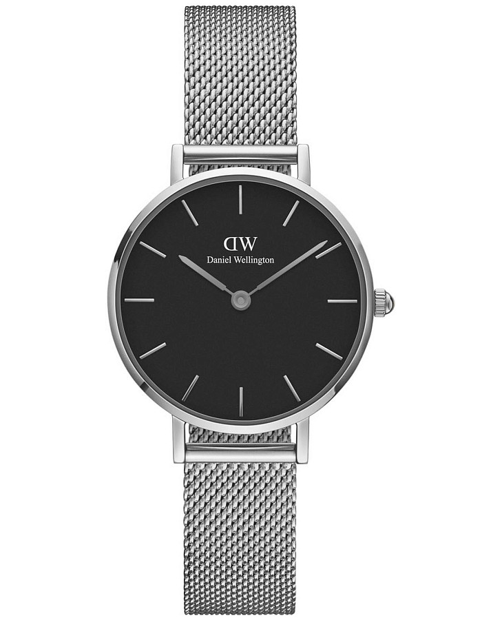 Часы Daniel Wellington Petite Sterling DW00100218 — женские, черный