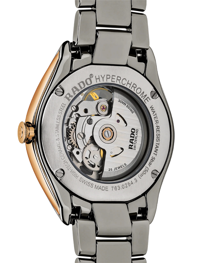 Часы Rado Hyperchrome Automatic Open Heart R32021102 — механические, керамика металл сталь