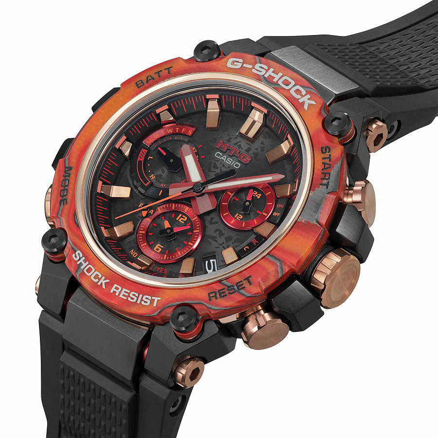 Часы Casio G-Shock Premium MTG-B3000FR-1A — карбон металл сталь, Япония
