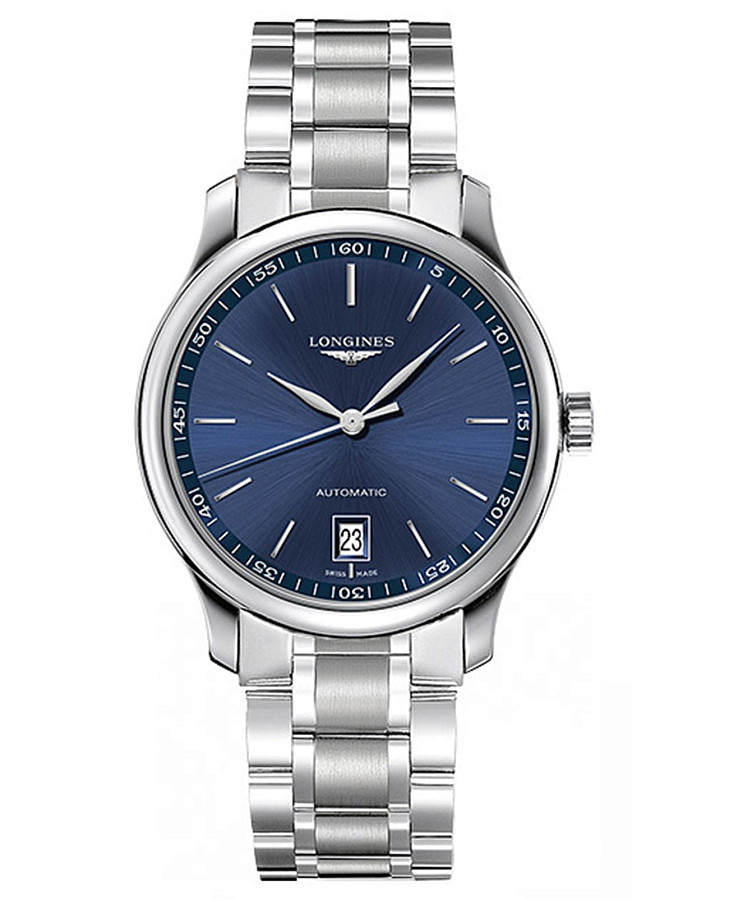 Часы Longines Master Collection L2.628.4.92.6 — мужские, синий