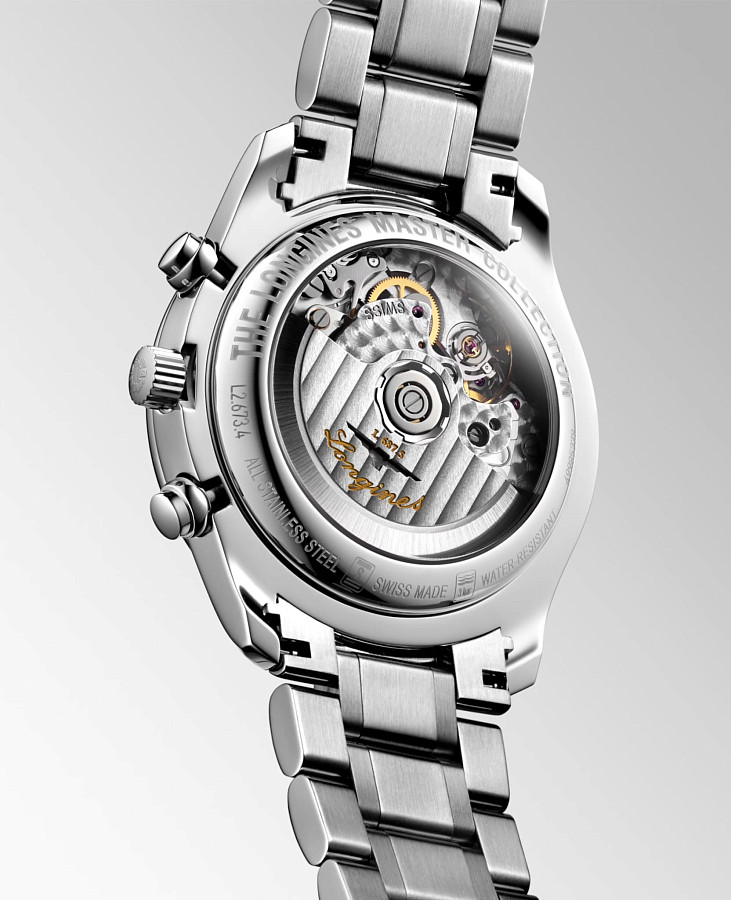 Часы Longines Master Collection L2.673.4.61.6 — сталь металл, Швейцария