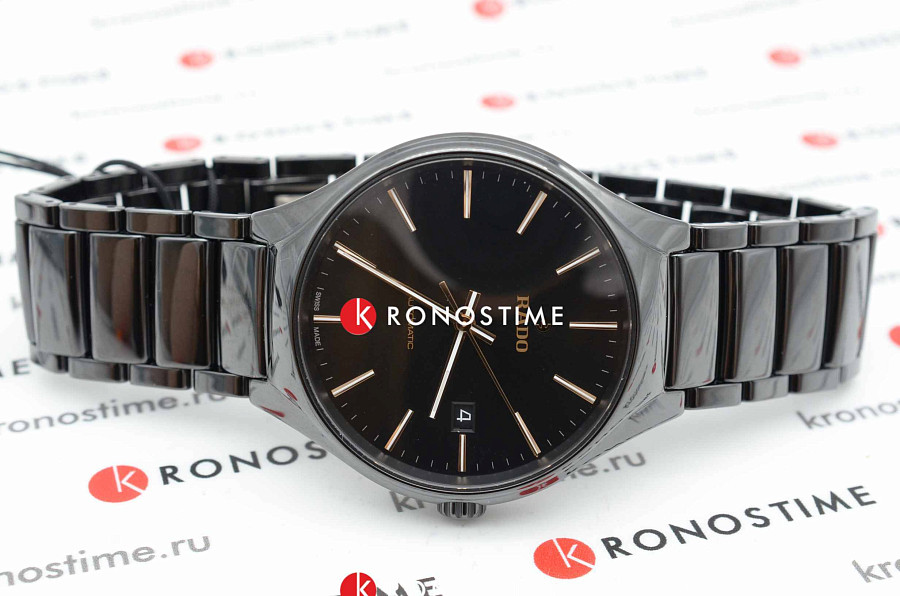 Часы Rado True Automatic R27056162 — черный, керамика