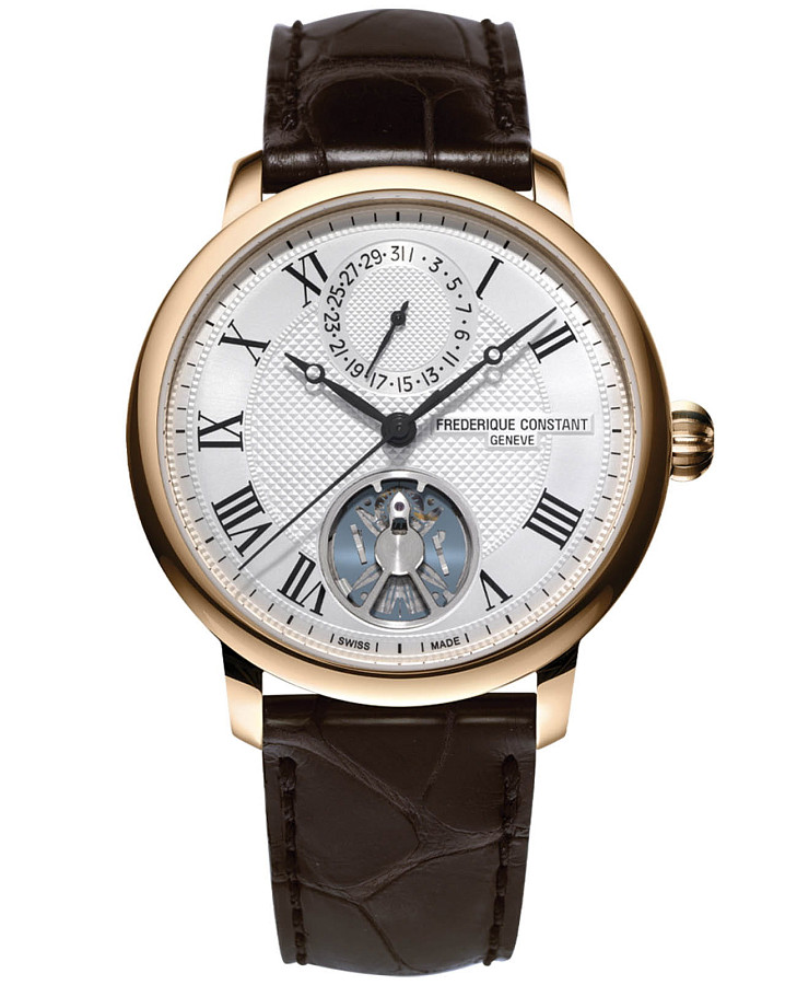 Часы Frederique Constant Slimline Monolithic Manufacture FC-810MC3S9 — мужские, серебристый