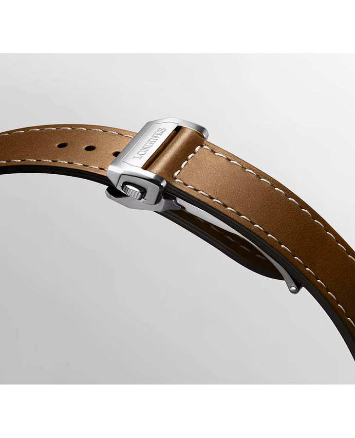 Часы Longines Spirit L3.802.4.63.2 — мужские, коричневый
