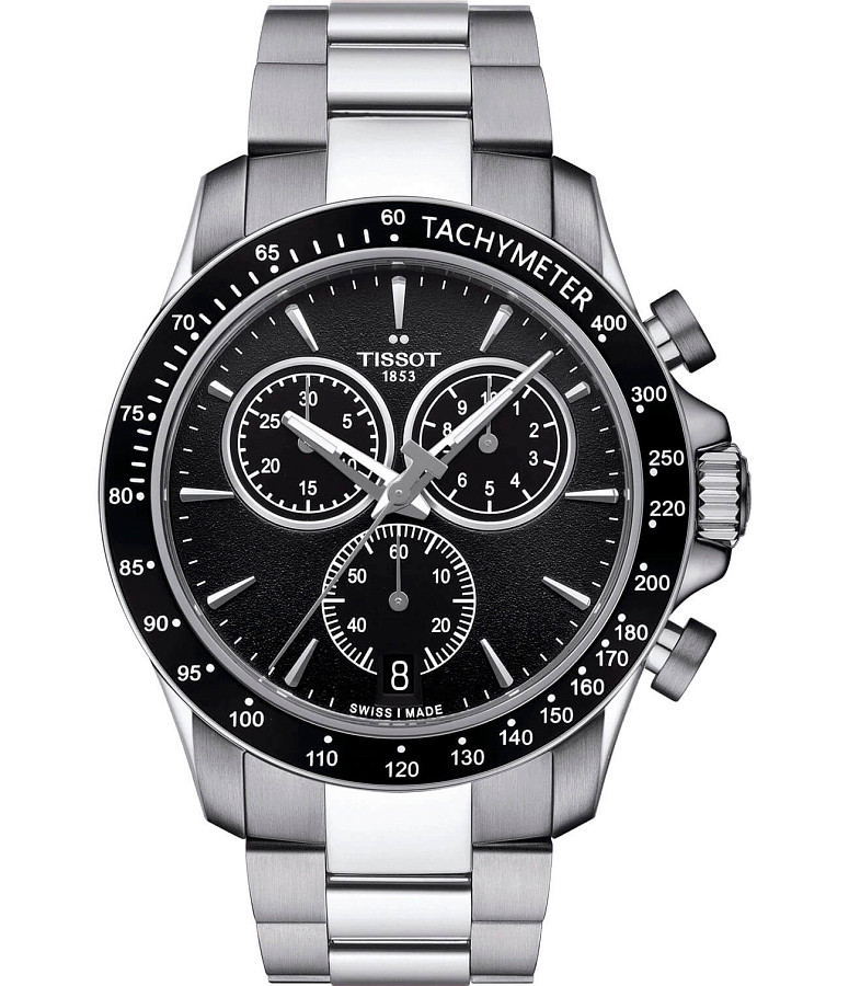 Часы Tissot V8 Quartz Chronograph T106.417.11.051.00 — мужские, черный