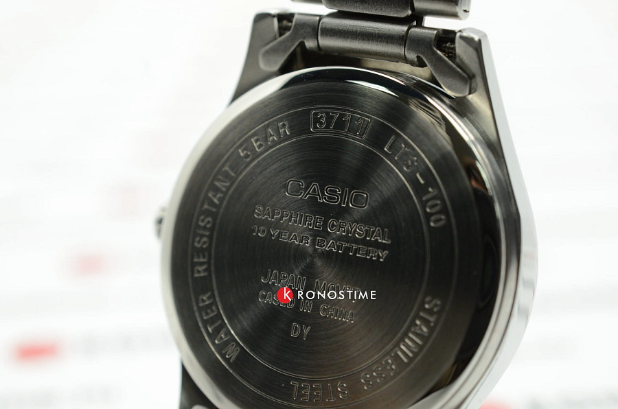 Часы Casio Collection LTS-100D-4A — Япония, кварцевые