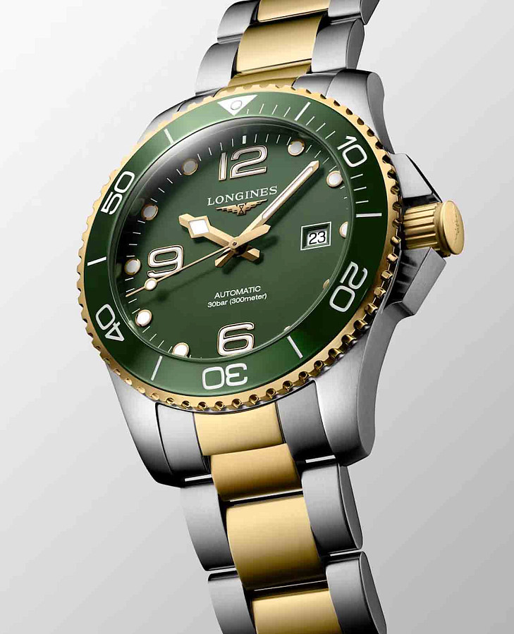 Часы Longines HydroConquest L3.782.3.06.7 — нержавеющая сталь с pvd-покрытием, мужские