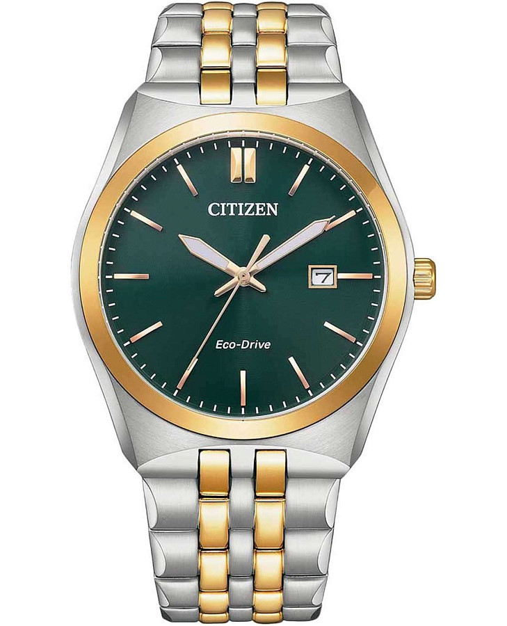 Часы Citizen Eco-Drive BM7339-89X — мужские, зеленый