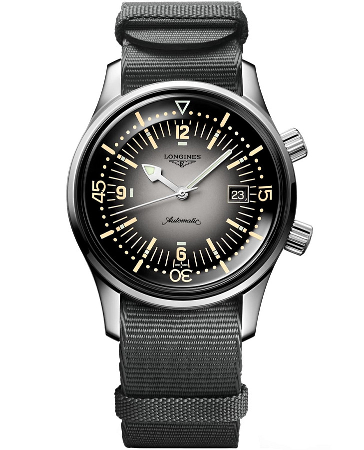 Часы Longines Legend Diver Watch L3.774.4.70.2 — мужские