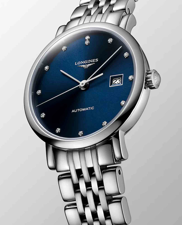 Часы Longines Elegant Collection L4.310.4.97.6 — сталь металл, Швейцария