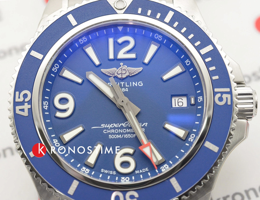 Часы Breitling Superocean Automatic 42 A17366D81C1A1 — Швейцария, механические