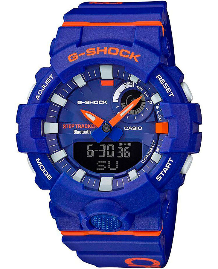 Часы Casio G-Shock GBA-800DG-2A — мужские, синий