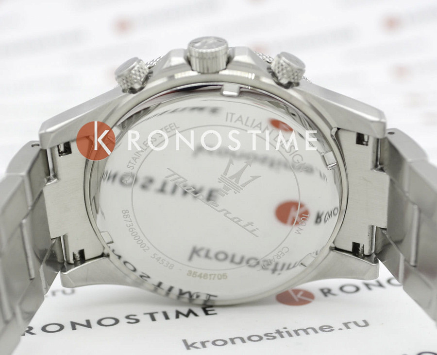 Часы Maserati Competizione Chronograph R8873600002 — кварцевые, Италия, мужские