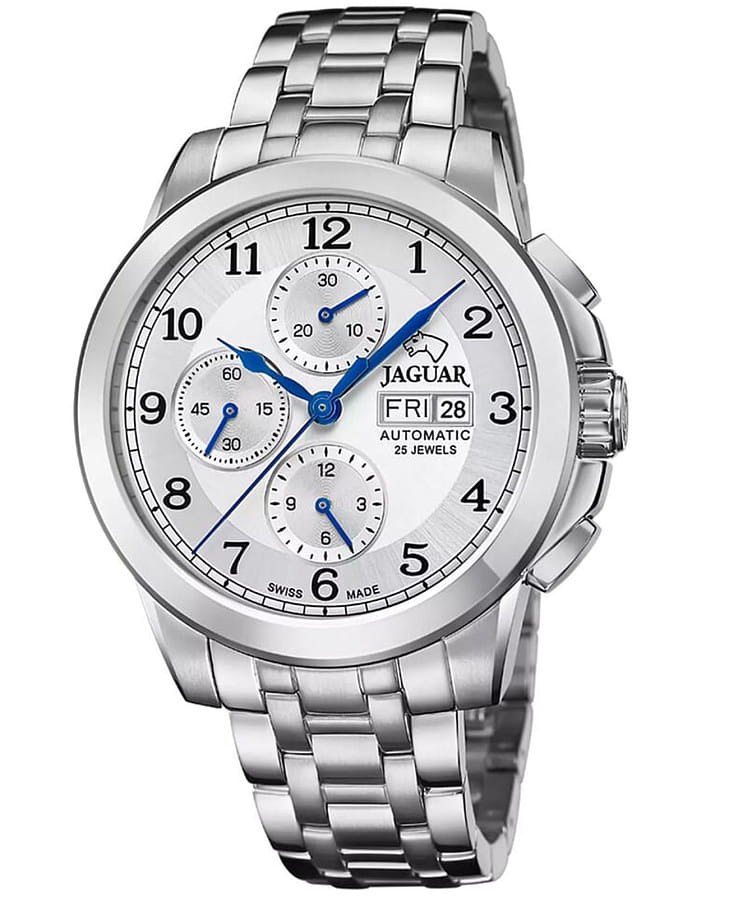 Часы Jaguar Le Chronographe J978/1 — мужские, серебристый
