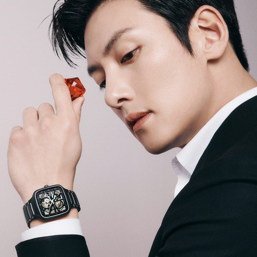 Часы Rado True Square Automatic Open Heart Sparkling R27174712 — Швейцария, механические