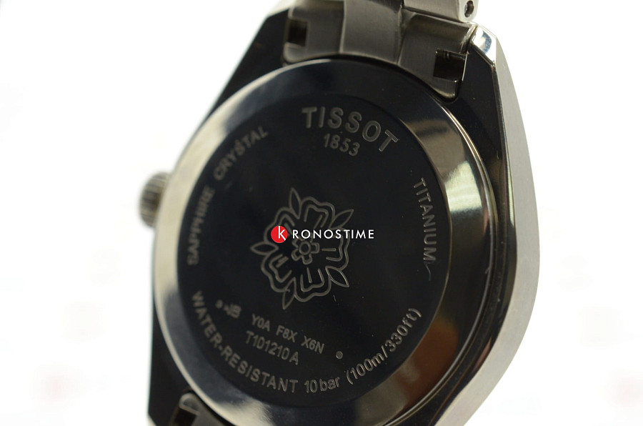 Часы Tissot PR 100 Titanium Quartz Lady T101.210.44.061.00 — женские, титановый