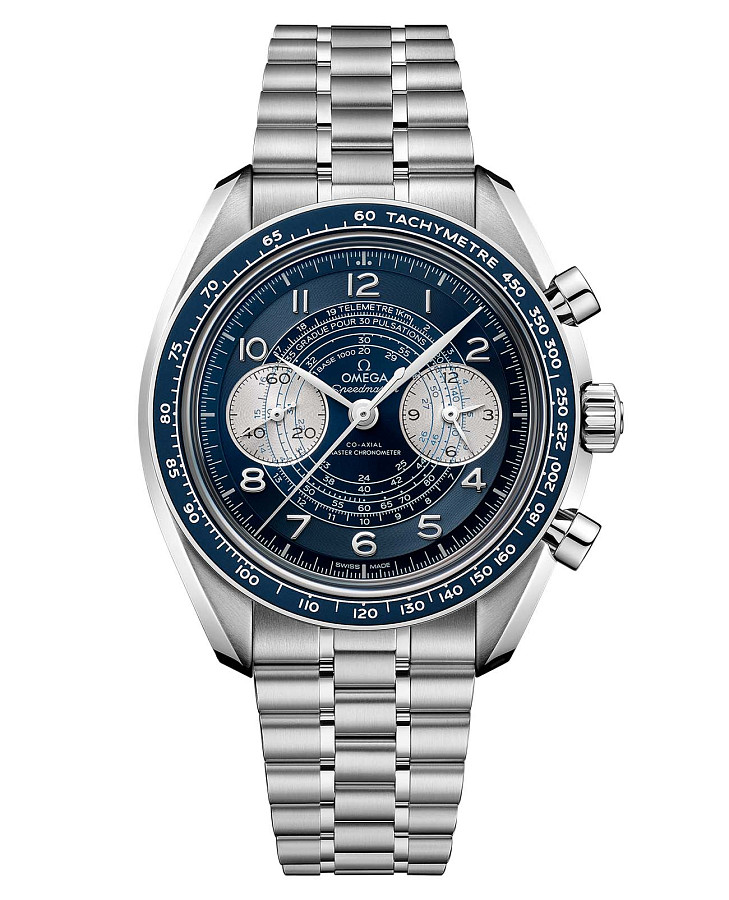 Часы Omega Speedmaster Chronoscope 329.30.43.51.03.001 — мужские, синий