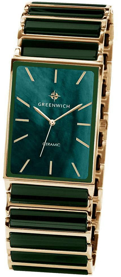 Часы Greenwich Electra GW 521.20.38 — кварцевые, металл сталь