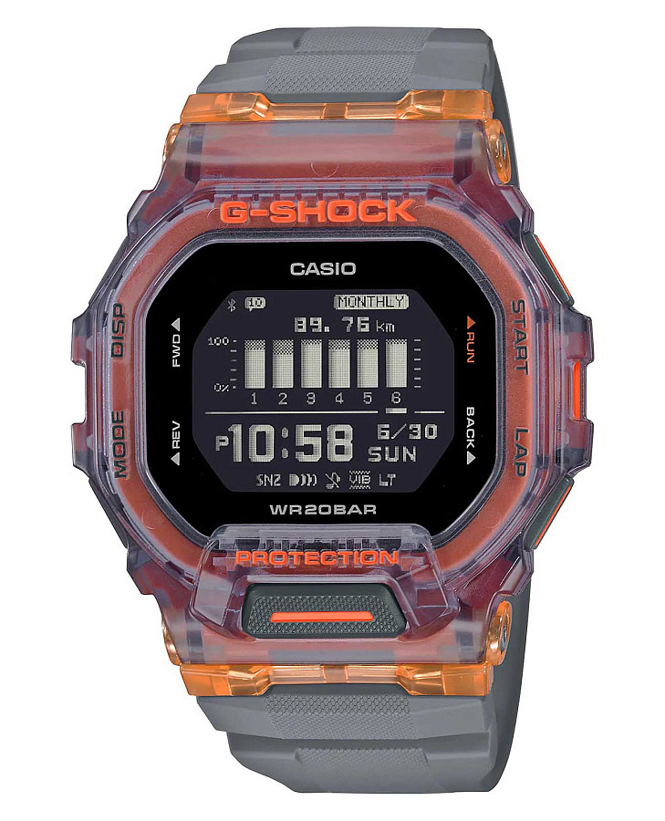 Часы Casio G-Shock GBD-200SM-1A5DR (GBD-200SM-1A5) — мужские, цветной