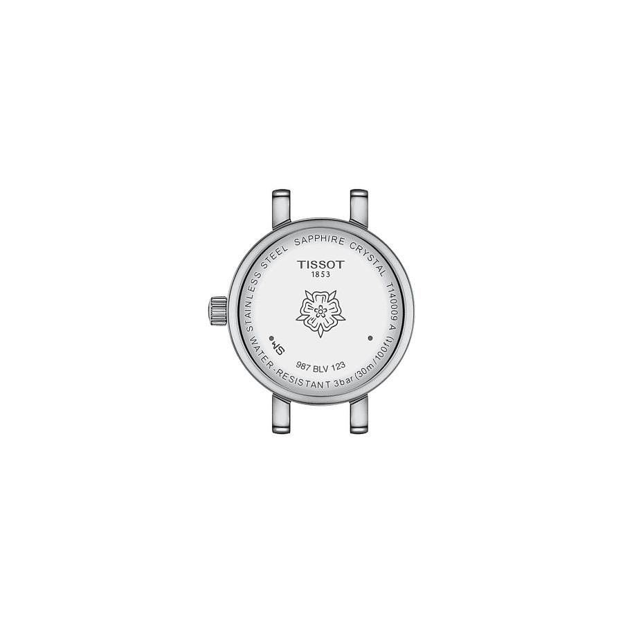 Часы Tissot Lovely Round T140.009.16.111.00 — перламутровый, сталь металл
