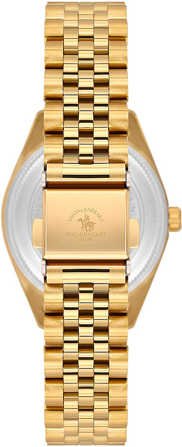 Часы Santa Barbara Polo & Racquet Club Unique SB.1.10643-2 — нержавеющая сталь с ip-покрытием, женские