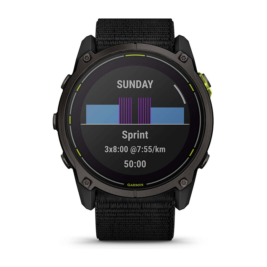 Часы Garmin Enduro 010-02751-01 — нейлон, мужские