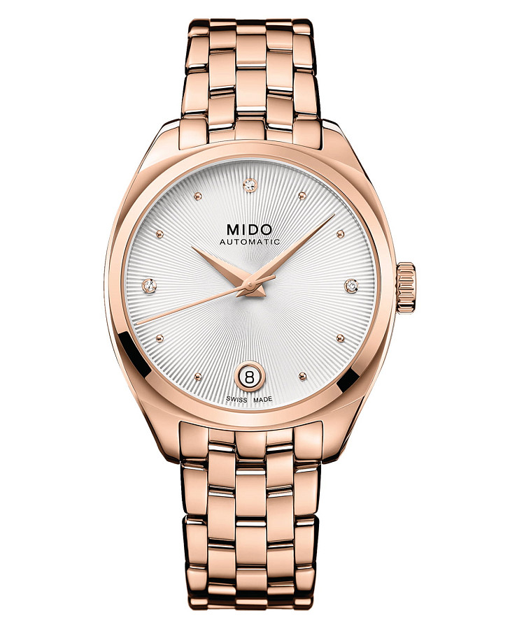 Часы Mido Belluna Royal Lady M024.307.33.036.00 — женские, перламутровый