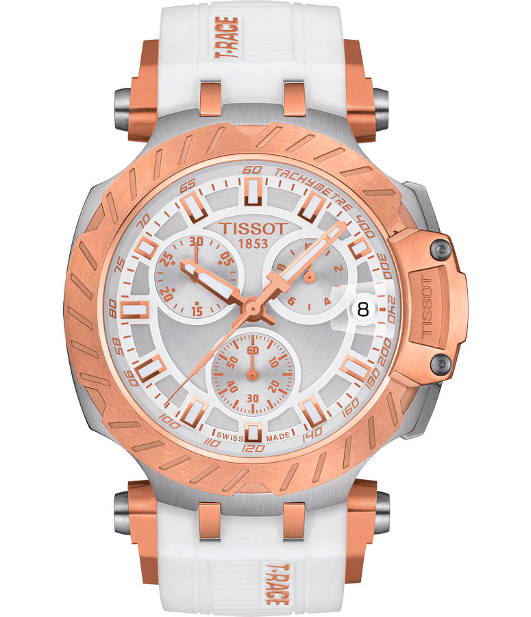 Часы Tissot T-Race Chronograph T115.417.27.011.01 — мужские, серебристый