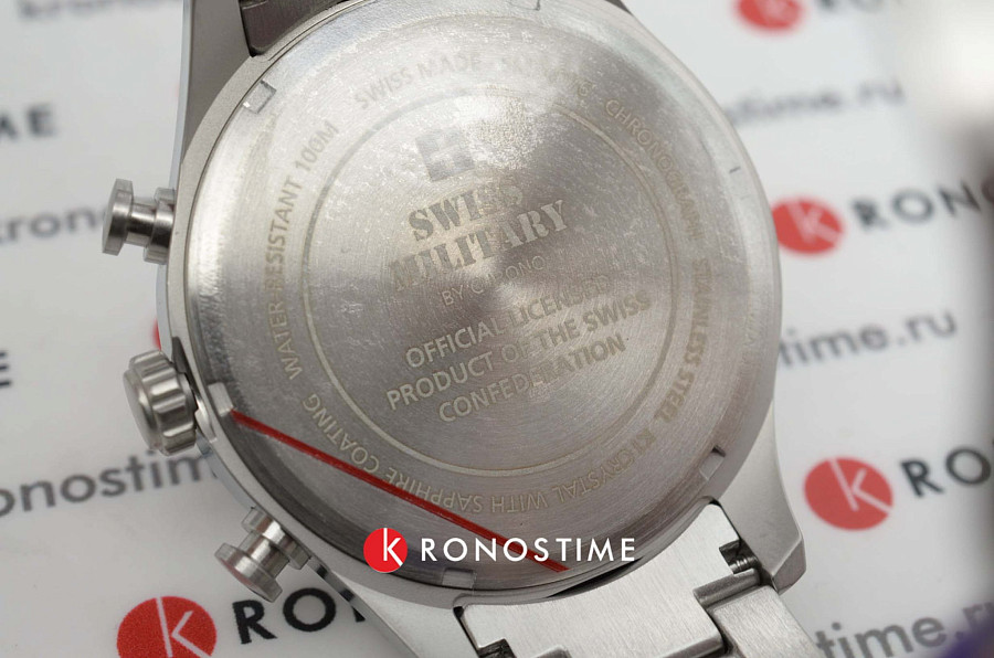 Часы Swiss Military by Chrono SM34076.01 — черный, кварцевые