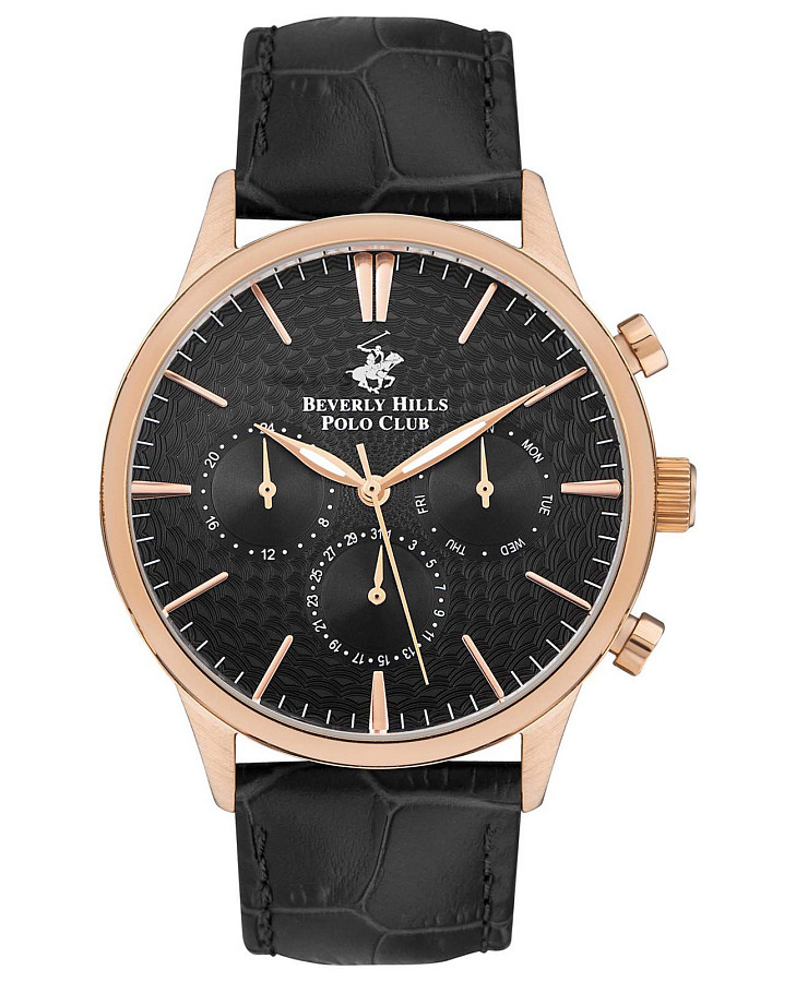 Часы Beverly Hills Polo Club BP3368X.451 — мужские, черный