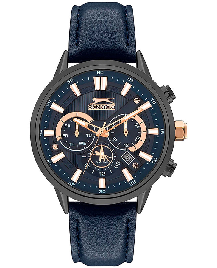 Часы Slazenger Multifunction SL.09.2062.2.04 — мужские, синий