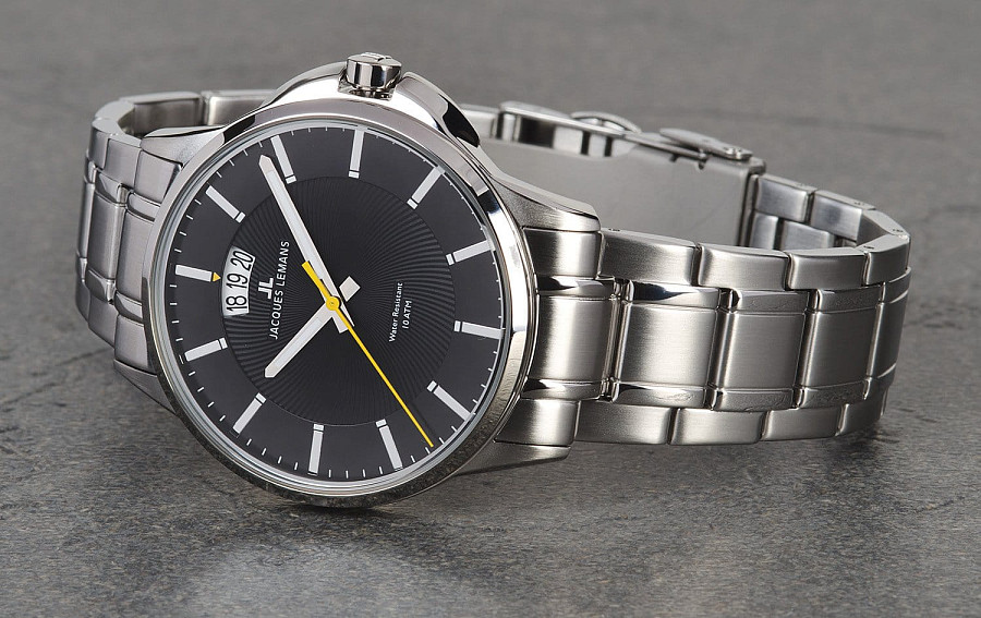 Часы Jacques Lemans 1-1540D — кварцевые, Австрия, мужские