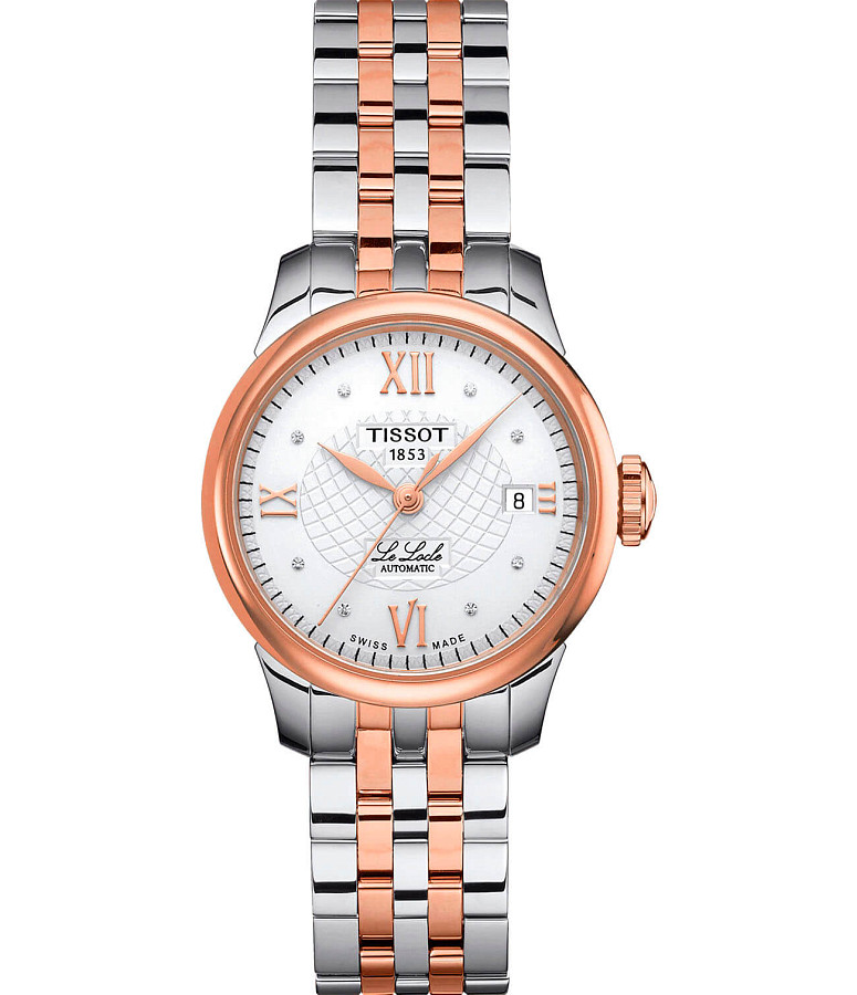 Часы Tissot Le Locle Automatic Lady T41.2.183.16 — женские, белый