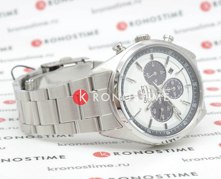 Часы Orient Chronograph WV0041TX — нержавеющая сталь, мужские