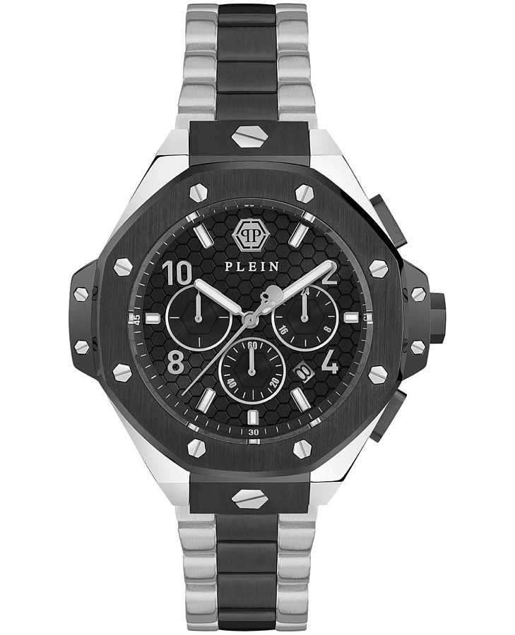 Часы Philipp Plein The Skull PWPRA0224 — мужские, черный