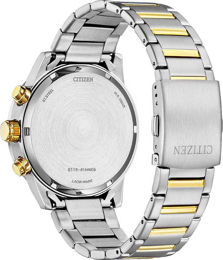Часы Citizen Chronograph AN3689-55X — металл сталь, Япония