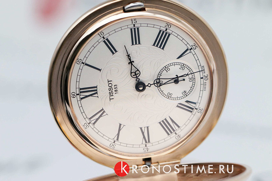 Часы Tissot Savonnette Mechanical T864.405.99.033.01 — Швейцария, механические