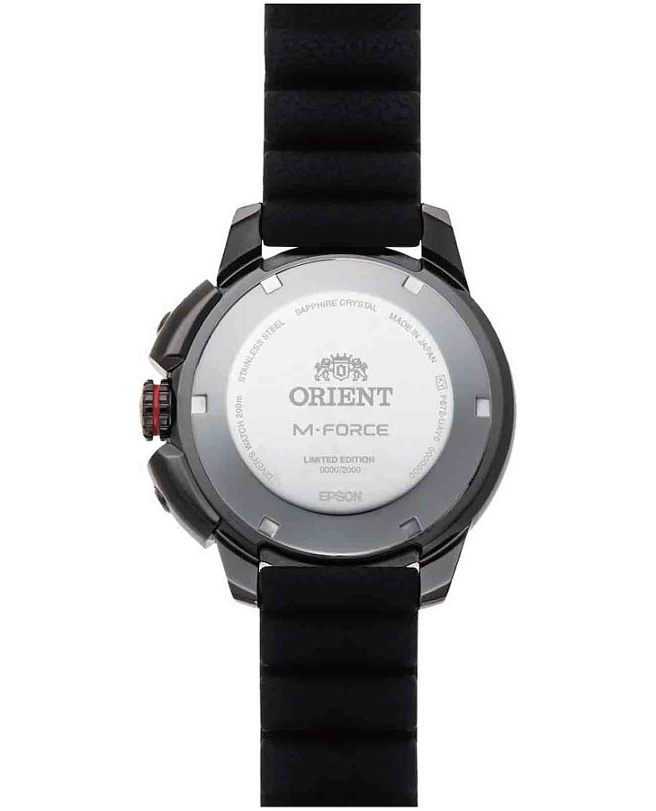 Часы Orient M-Force RA-AC0L09R (RN-AC0L09R) — механические, металл сталь